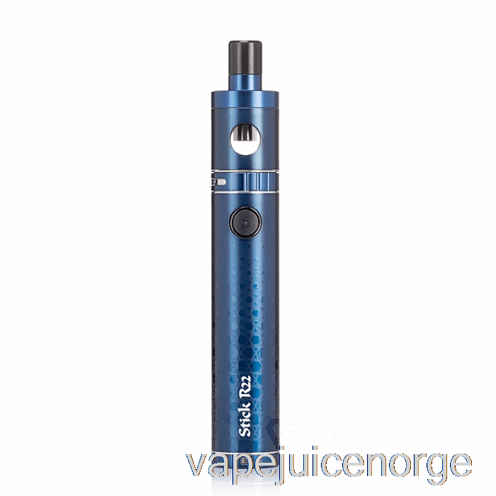 Vape Med Nikotin Smok Stick R22 40w Startsett Matt Blå
